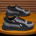 Labor Protection Spring 2025 New Breathable Men's Anti Slip And Wear-Resistant Thick Soled Sports Casual Dad Shoes_vogvips.com