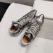 2026 New Versatile Pointed Toe Silver Women's Sneakers With Internal Height Increase, Boxing German Training Shoes,_vogvips.com