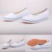 One Character Brand Nurse Women's Sloping Heel Soft Sole 2025 New White Autumn And Winter Old Beijing Cloth Shoes Flat_vogvips.com