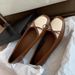 2026 New French Country Style Color-Block Vintage Bow Shallow Flat Loafers For Women In Autumn Soft Leather_vogvips.com