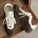 Men's Retro Lace-Up Soft-Soled Ballet Style German Training Shoes White Casual Sneakers Breathable NB61_vogvips.com
