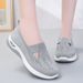 Women's Cross-Border Plus Size Soft Sole Comfortable Slip-On Mom Mesh Breathable Old Beijing Cloth Shoes_vogvips.com