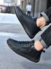 Burst Men's Martin Boots Medium Top Casual Shoes Short Boots Large Size Shoes Stitched Men_vogvips.com