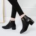 Chlsa Boots For Womn, Slip-Rsistant 2025 Nw Martin Short Pointd To, Chunky Hl, Innr Motorcycl Boots, Ins_vogvips.com