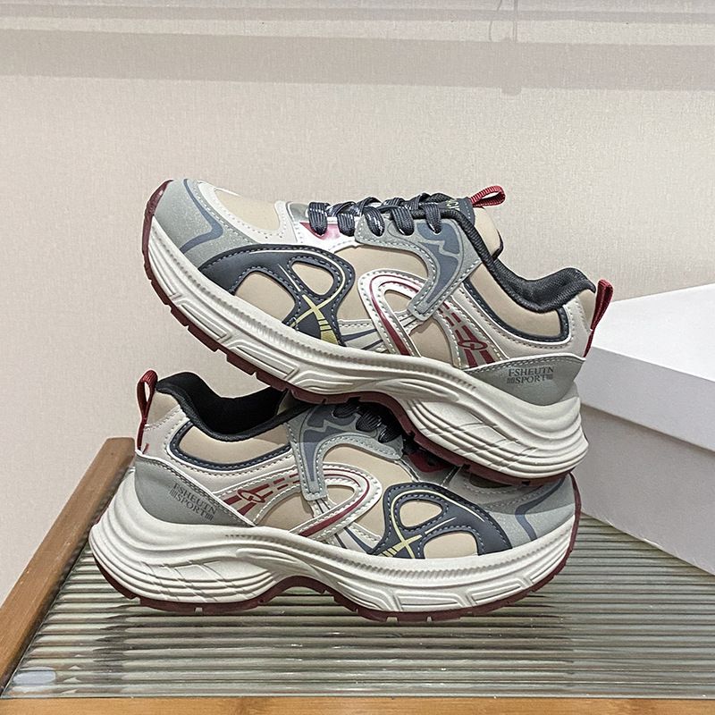 Dad Shoes Women's Popular Sports Running Shoes Casual Shoes Thick Soles Increase_vogvips.com