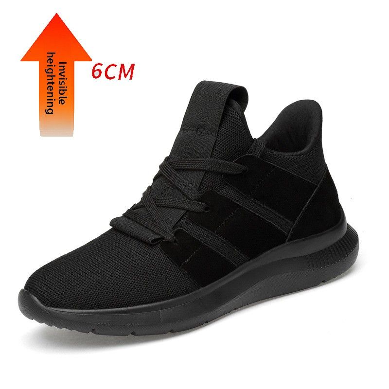 Inner Height-increasing Men's Shoes, Outdoor Mesh Sports And Leisure Trendy Men's Shoes_vogvips.com