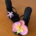 Flower Decoration Clip-toe High-heeled Sandals For Women Summer Outdoor New Style Net Celebrity Travel Beach Shoes_vogvips.com