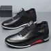 2023 Leather Shoes Men's Breathable Leather Shoes Soft Leather Soft Sole Casual Flat Shoes Men's Business Dress Casual Shoes_vogvips.com