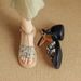 MTX Thick-Soled High-Heeled Sandal For Women Summer New National Style Color-Block Woven One-Strap Chunky Heel Women'_vogvips.com