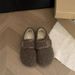 Fashion Furry For Women, Outdoor Wear, Autumn And Winter 2024 New Fairy Style Loafers, Women's Fleece-Lined Cotton_vogvips.com