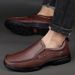 Men's Shoes Soft Sole Large Size Loafers Shallow Mouth Shoes Dad Shoes_vogvips.com