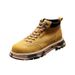 Martin High British Style Ins Mid Top Short Tooling Autumn And Winter Men S Shoes Increase Casual Desert Boots_vogvips.com