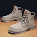 European Warm Series Autumn Winter Extra Martin 4546 High-top Large Size Men's Shoes Desert British Style Black Leather Boots_vogvips.com