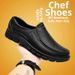 plus Size Lightweight Casual Leather Shoes for Men Oil Proof Non-Slip Chef Slip-On Driving Garden Trendy Shoes_vogvips.com