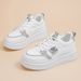 Little White Women's 2025 Spring New Breathable Board Children's Ins Korean Edition Versatile Thick Soled Sports Shoes,_vogvips.com