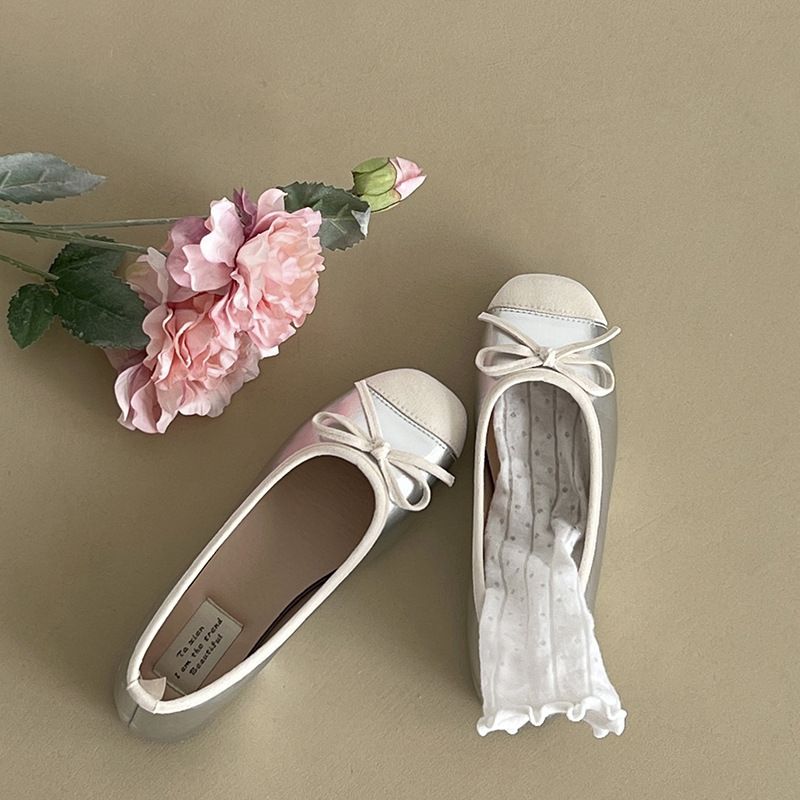 French Retro Ballet Style Shallow Mouth Flat For Women 2024 New Summer Versatile Square Toe Soft Sole Mary Jane Shoes_vogvips.com