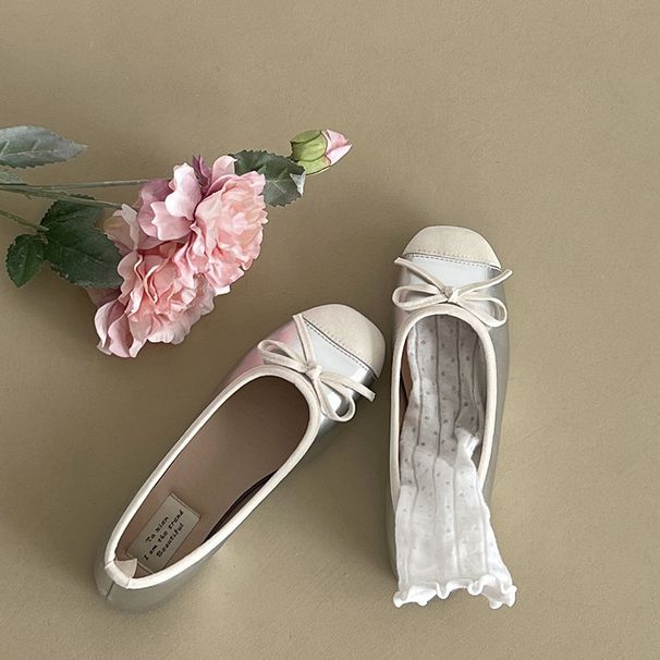 French Retro Ballet Style Shallow Mouth Flat For Women 2024 New Summer Versatile Square Toe Soft Sole Mary Jane Shoes_vogvips.com