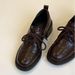 Soft Version~British Retro Soft Round-toe Lace-up Loafers, Versatile For Commuting, Chunky Heel Women's Leather Shoes_vogvips.com