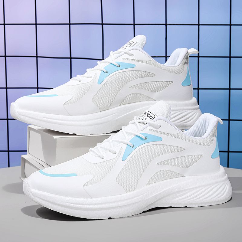 High Quality Casual Sport Walking Sneakers Men's Shoes Large Size 46 White Running Sneakers Male Summer Comfortable Women Shoes_vogvips.com
