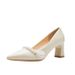Luxury Wedding Shoes - Orthopedic Block Heel (Non-Slip Sole, Arch Support, Perfect For Outdoor Ceremonies)_vogvips.com