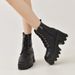 2024 European And American Chain Large Size Thick Sole British Style Black Martin Short Motorcycle Boots For_vogvips.com