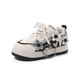 Girls' Casual Skate Shoes – Lightweight & Soft Rubber Sole, Breathable PU Sneakers For Kids (Pink/Black, Low-Top Lace-Up)_vogvips.com