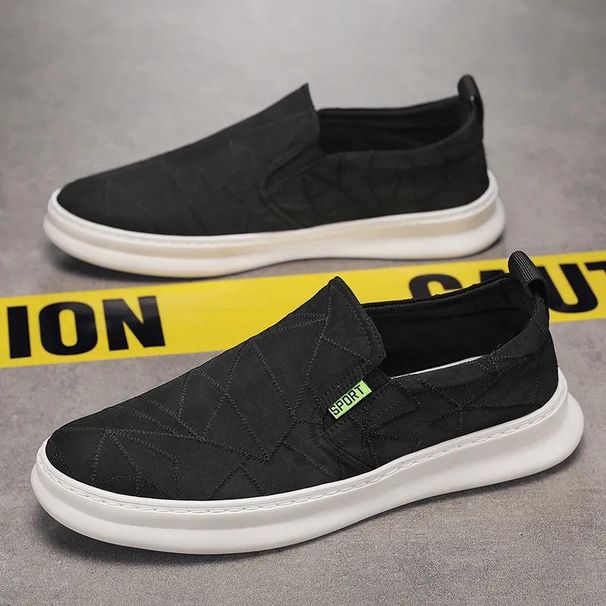 Fashion Mens Shoes Canvas Shoe Summer Fashion Lightweight Flat Slip On Breathable Casual Shoes Outdoor Sports Shoes Man Chaussure Hommes_vogvips.com