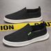Fashion Mens Shoes Canvas Shoe Summer Fashion Lightweight Flat Slip On Breathable Casual Shoes Outdoor Sports Shoes Man Chaussure Hommes_vogvips.com