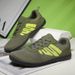 Men & Women's Lightweight Knit Running Shoes - Breathable Non-Slip Rubber Sole For Outdoor Training, Gym, And Jogging - Wide Round Toe Design_vogvips.com
