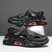 Men S Summer Thick Soled Sandals Non Slip Lightweight Youth Perforated Comfortable To Wear_vogvips.com