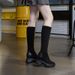 2025 New Autumn Winter Thick Sole Sheepskin Over-the-Knee Women With Hidden Heel, Versatile Elastic Boots For Petite_vogvips.com