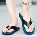 Men's Flip Flops For Summer Wear Non-slip Rubber Bottom Sandwich Fashionable Casual Beach Foot Stroke_vogvips.com
