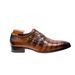 Euro Step Large Size Brogue 2025 New Summer Breathable Leather Business Formal Embossed Monk Shoes Men_vogvips.com