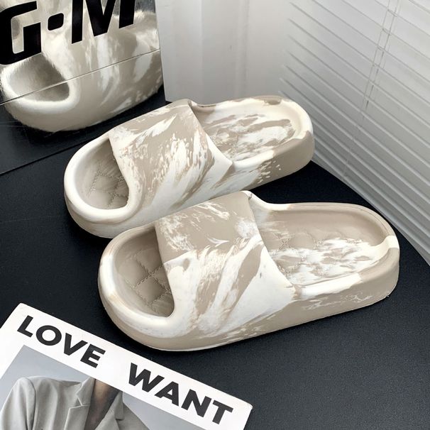 EVA One Strap Flip Flops Comfortable Non Slip Odor Resistant Soft Sole Summer Student Dormitories Home Use Shoes_vogvips.com