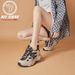 Bee And Wolf Flagship Store Autumn Winter Trendy Genuine Leather Dad Shoes For Women New Four Seasons Versatile_vogvips.com