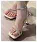 Hong Kong Rhinestone French Style Elegant Thin Heel Sandals For Women 2026 Summer Single Strap Gentle High Heels With A_vogvips.com
