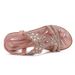 2025 YSL Large Size Hollow Out Cross-Border Flat Rhinestone Sandals Bohemian Style Comfortable Women's Shoes Summer_vogvips.com