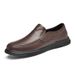 Large Size Lace-up Men's Shoes Casual Men's Shoes Loafers Men's Leather Outdoor Casual Shoes_vogvips.com