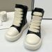 Trendy High-Top Sneakers For Kids – Unisex PU Upper With Rubber Sole, Side Zipper Design, School & Casual Wear (Black/Pink/Angora Red/Laser Silver)_vogvips.com
