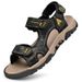 Large Sandals Men In Summer, Suitable For Outdoor Driving, Men's Sports And Leisure, Rubber Soft Soled Beach Shoes_vogvips.com