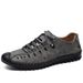 ct Suitable For All Seasons 2025 Large Size 002 Hollow Breathable Loafers British Casual Lace-up Fashion Men's Shoes_vogvips.com
