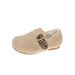 Kids' Winter Boots – Warm Fleece-Lined Slip-Resistant Shoes For Boys & Girls, Soft Synthetic Leather With Hook-and-Loop Closure (Black/Brown/Cream)_vogvips.com