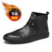 European Warm Series New Autumn And Winter Style Fleece-Lined High-Top Casual Shoes With Fashionable Martin Trendy Short Boots_vogvips.com