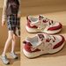 Korean Version Height Increasing And Slimming Sponge Cake Casual Sports For Women New Autumn Thick Sole Versatile_vogvips.com
