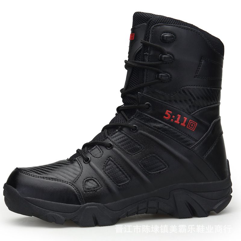 Men's Shoes Large Size Men's Special Forces Combat High-top Tactical Mountaineering Military Boots_vogvips.com