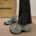 Women's Chunky-soled Casual Sneakers, 2023 New Autumn And Winter European Style, Popular Versatile Women's Shoes, Trendy On Instagram_vogvips.com