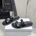 Sheepskin Version ~ New Round Open Toe Outdoor Sandals For Women Thick Sole Comfortable Genuine Leather Casual Beach_vogvips.com