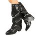 Women's Shoes Pleated High Heeled Fashion Boots 2025 Autumn New Thick Heel Large Size High Leg Trouser Boots Women Wish_vogvips.com