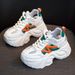 Sports Thick-Soled Height-Increasing 9CM Sandals For Women 2025 Summer New Thin Dad Hollow Breathable Casual Shoes_vogvips.com