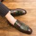 Men's Shoes New Men's Pointed Leather Shoes Casual Large Size Retro Hairdresser Trendy Shoes_vogvips.com